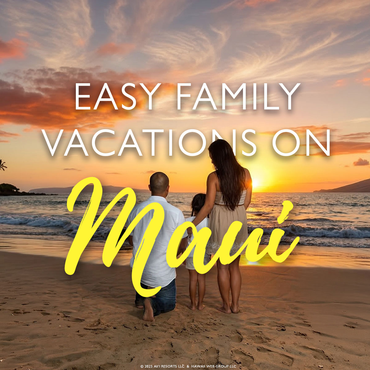 family vacations on Maui