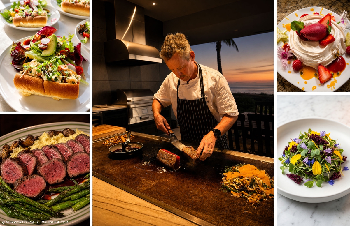 Maui private chefs