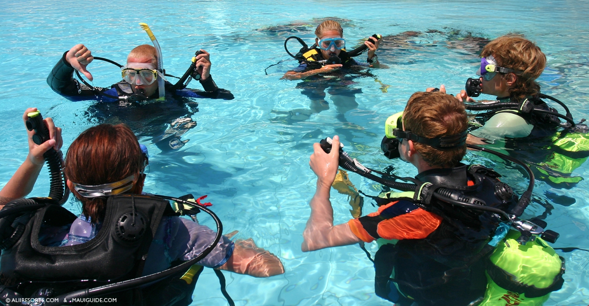 scuba instruction