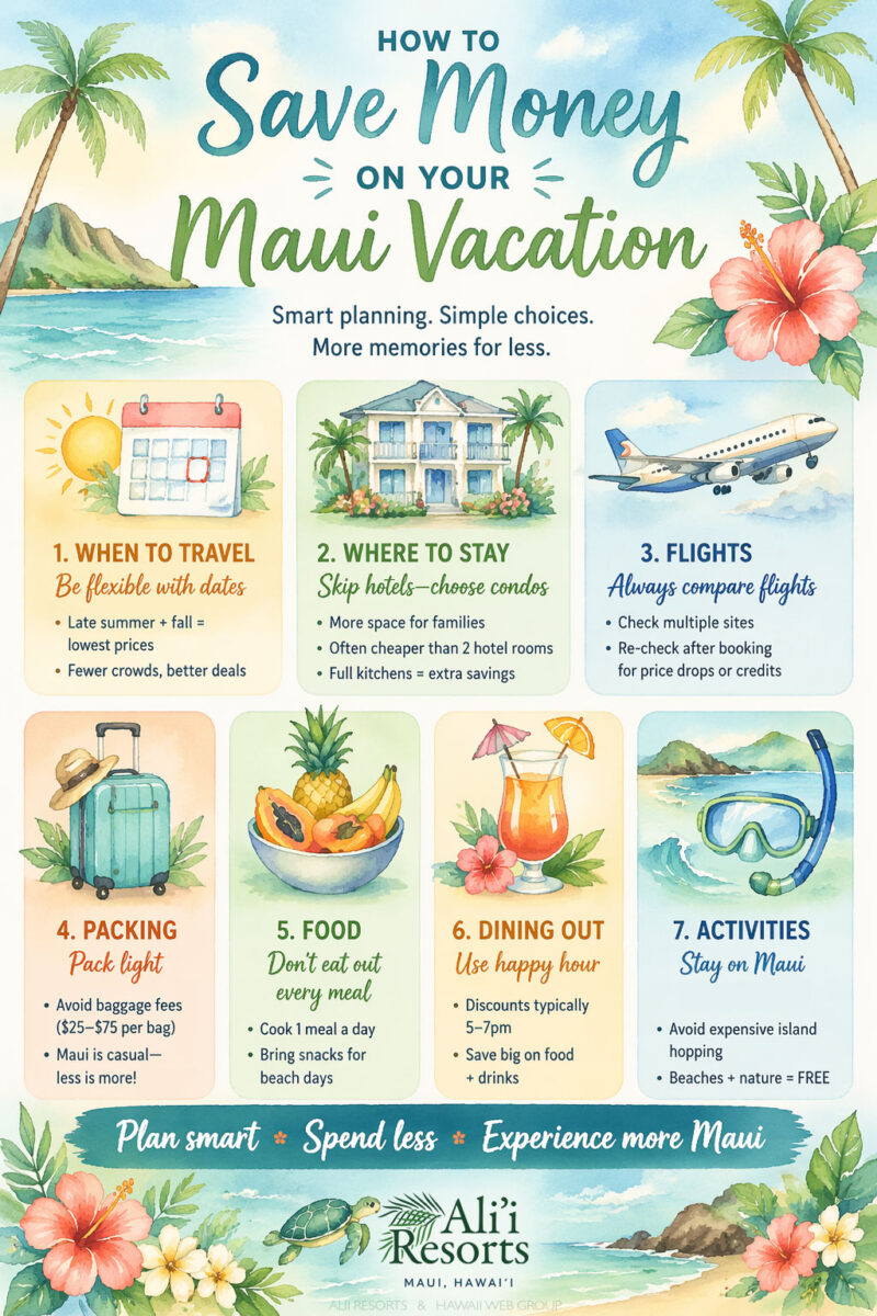 save Money on Maui