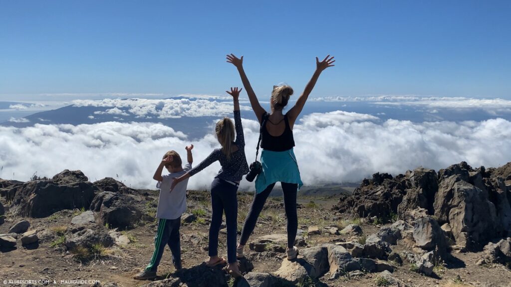 Haleakala with kids