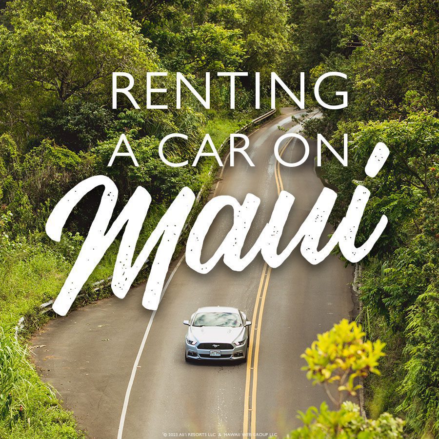 Renting a car in Maui