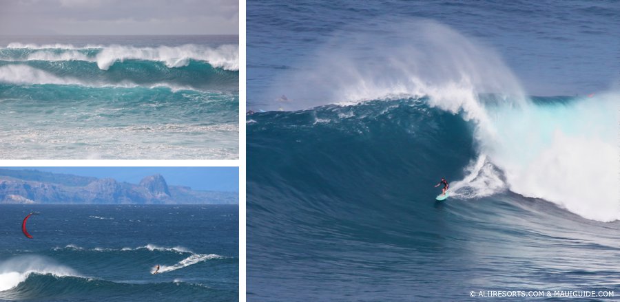 Winter swells on Maui