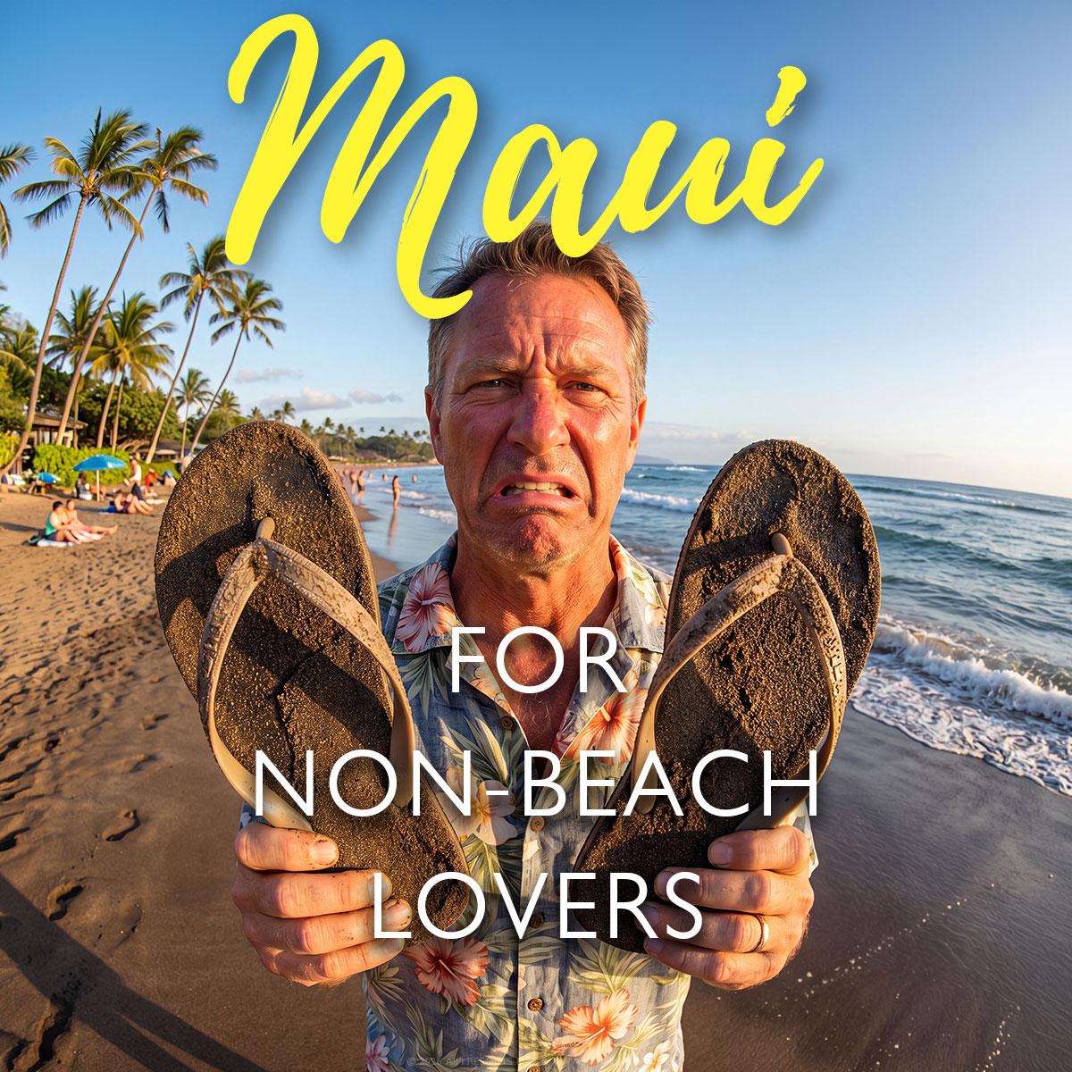 non-beach lover